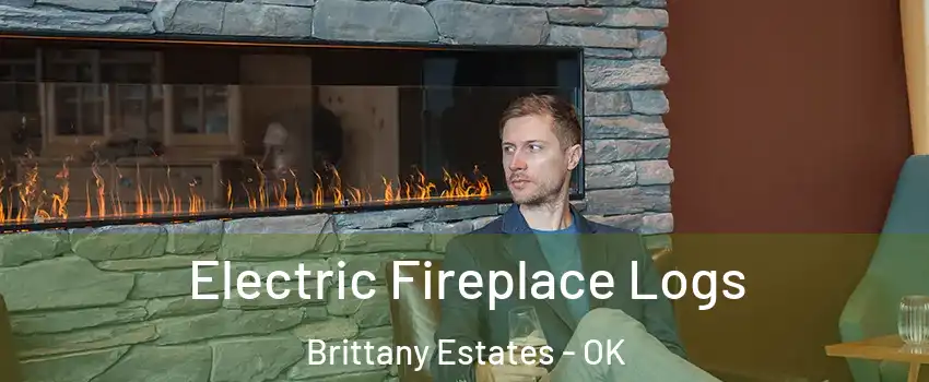 Electric Fireplace Logs Brittany Estates - OK